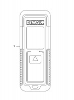 Dewalt DW033-XJ 30m Laser Distance Meter Type 1 Spare Parts